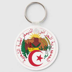 Algeria National Emblem Key Ring