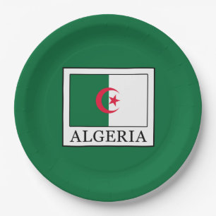 Algeria Paper Plate