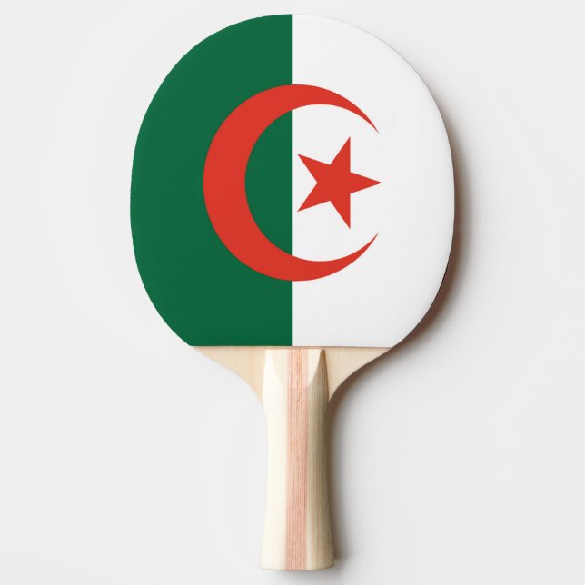 Algeria Ping Pong Paddle (Front)