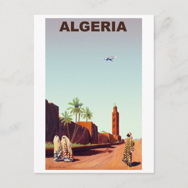 Algeria Postcard (Front)