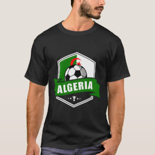 Algeria Soccer Jersey Algerian Team 2020 2021 Unif T-Shirt
