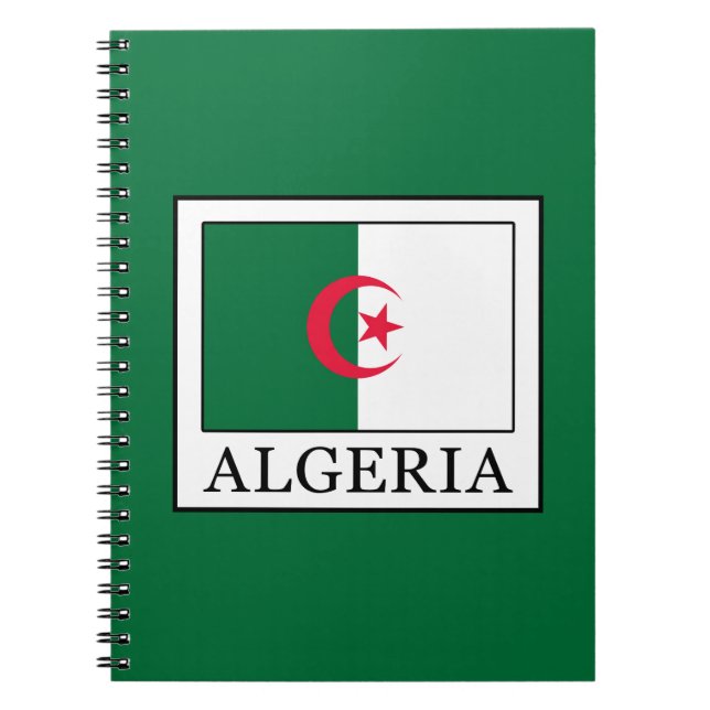 Algeria Spiral Notebook (Front)