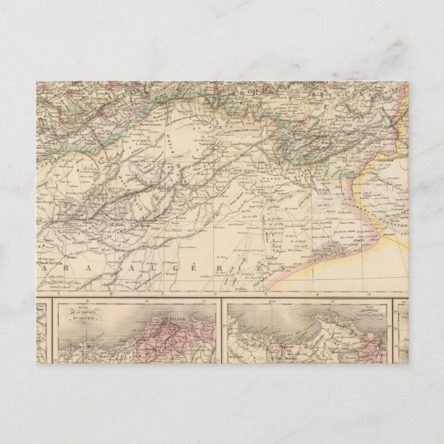 Algeria, Tunisia Postcard (Front)