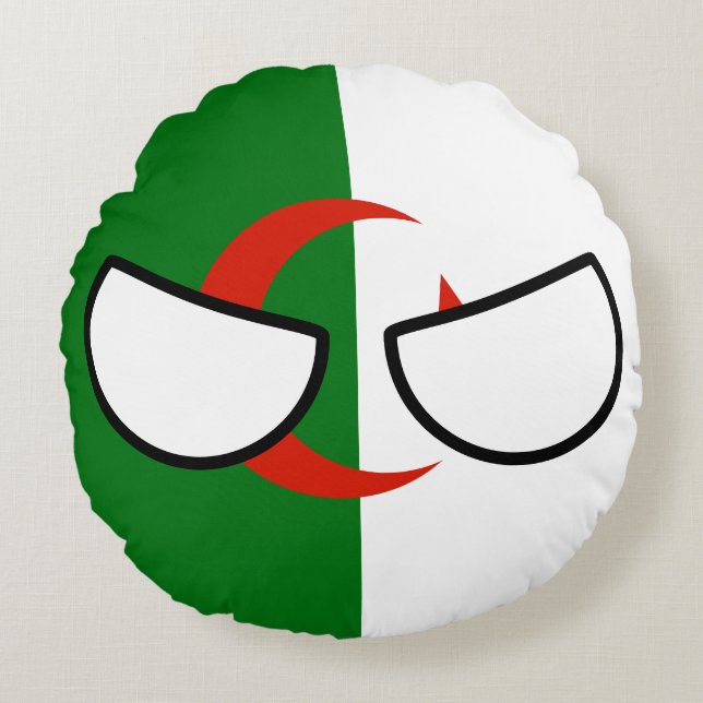Algerian Countryball Pillow (Front)
