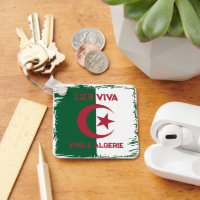 ALGERIAN FLAG KEYCHAIN