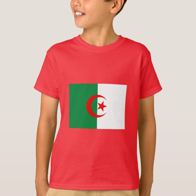 Algerian flag T-Shirt (Front)