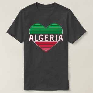 Algerian Heart, I Love Algeria T-Shirt