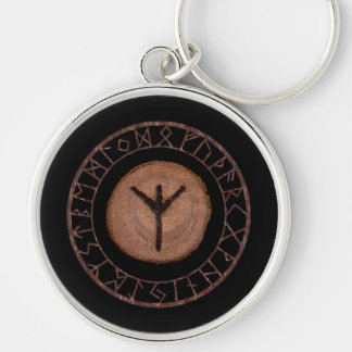 Algiz - Elder Futhark rune Key Ring