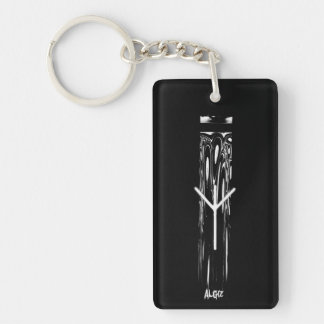 ☼ Algiz - the Rune of Protection ☼ Key Ring