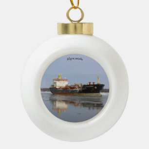 Algocanada ball or snowflake ornament