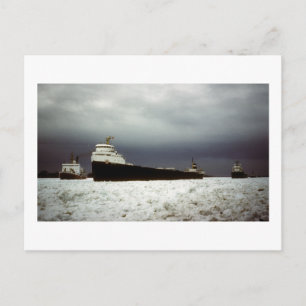 Algocen on the St. Clair River Postcard