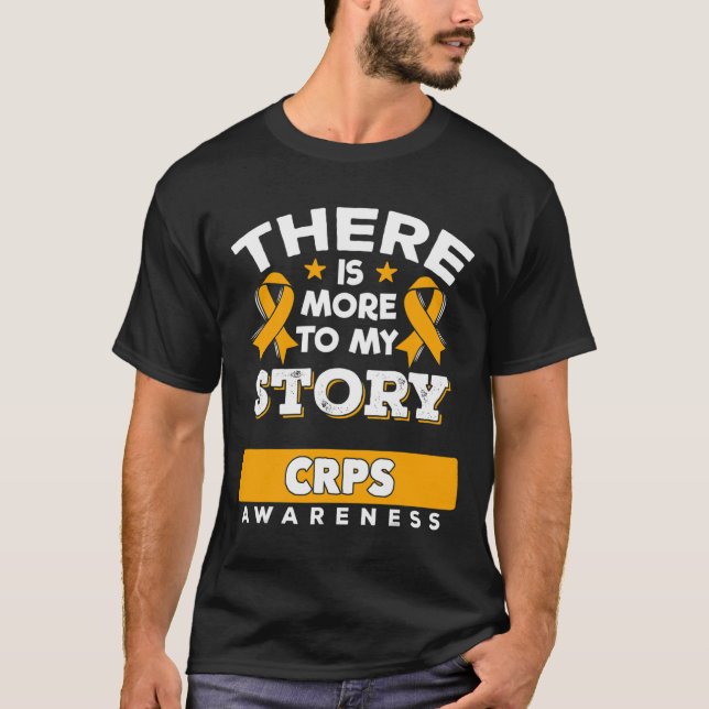 Algodystrophy Awareness Ribbon - Gift For Crps Pat T-Shirt (Front)