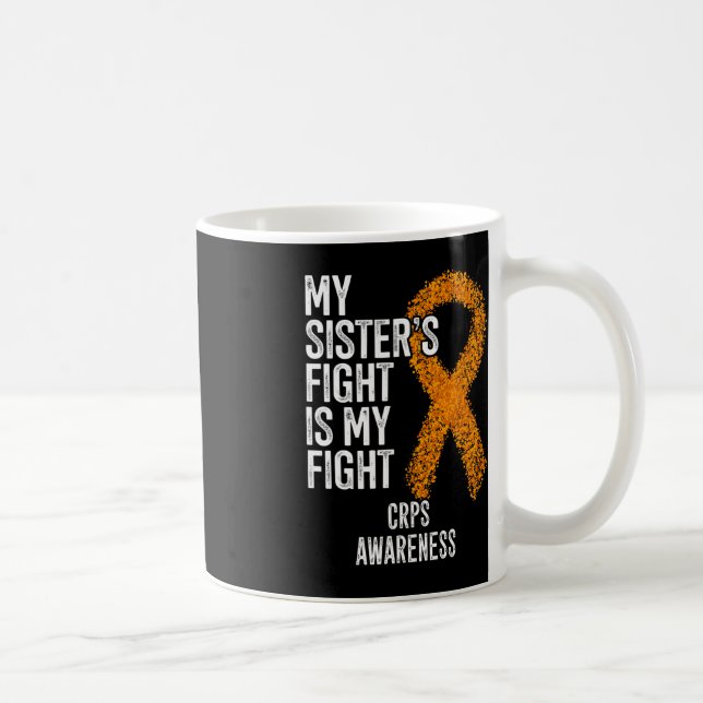 Algodystrophy My Sister's Fight Is My Fight CRPS A Coffee Mug (Right)
