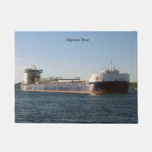 Algoma Bear door mat