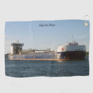 Algoma Bear golf towel
