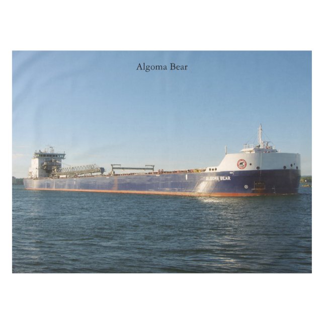 Algoma Bear table cloth (Front (Horizontal))