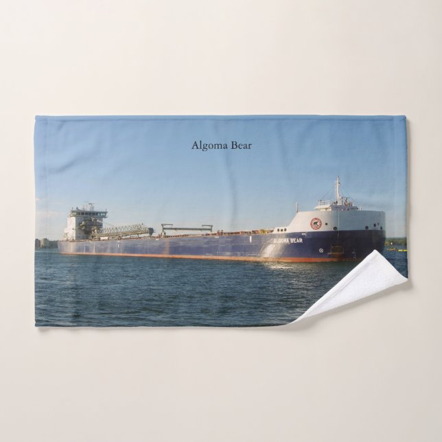 Algoma Bear towel set (Hand Towel)