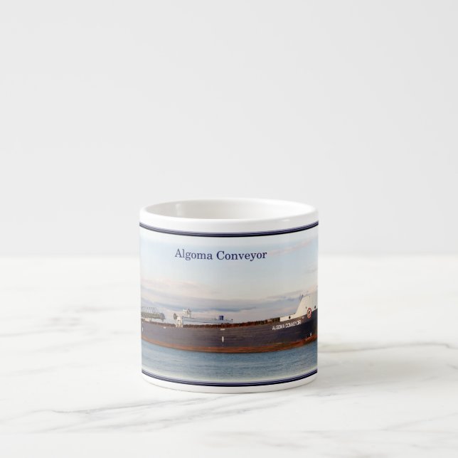 Algoma Conveyor espresso mug (Front)