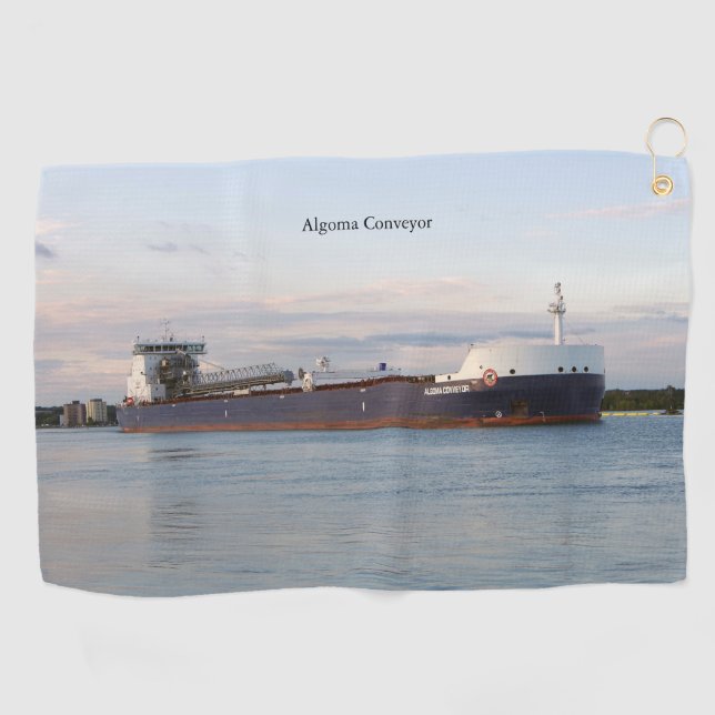 Algoma Conveyor golf towel (Horizontal)