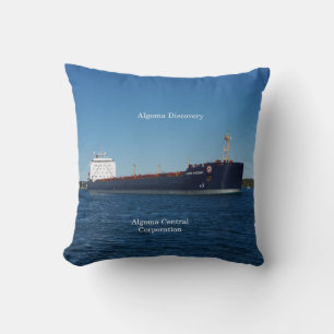Algoma Discovery square pillow