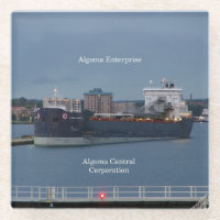 Algoma Enterprise glass coasters