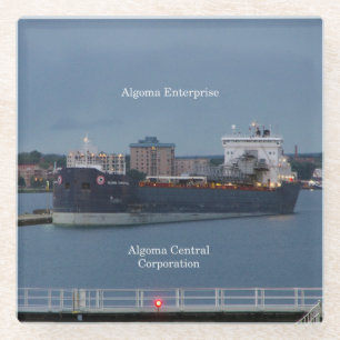 Algoma Enterprise glass coasters