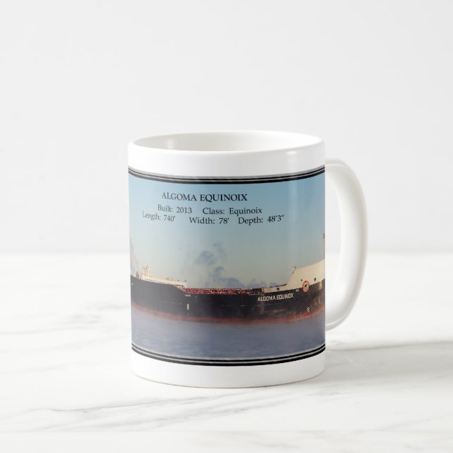Algoma Equinox mug (Front Right)