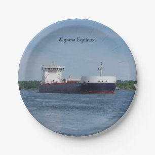 Algoma Equinox paper plate