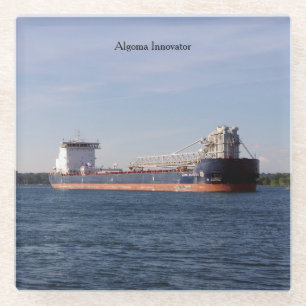 Algoma Innovator glass coaster