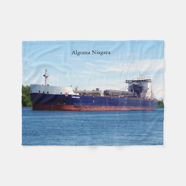 Algoma Niagara fleece blanket (Front (Horizontal))