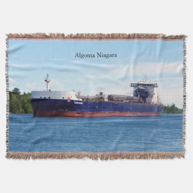 Algoma Niagara throw blanket (Front)