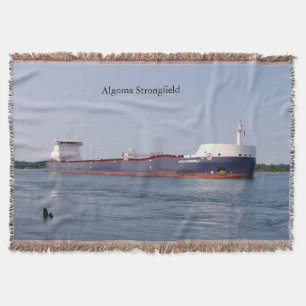Algoma Strongfield loaded woven blanket