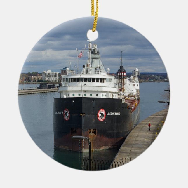 Algoma Transfer ornament (Front)