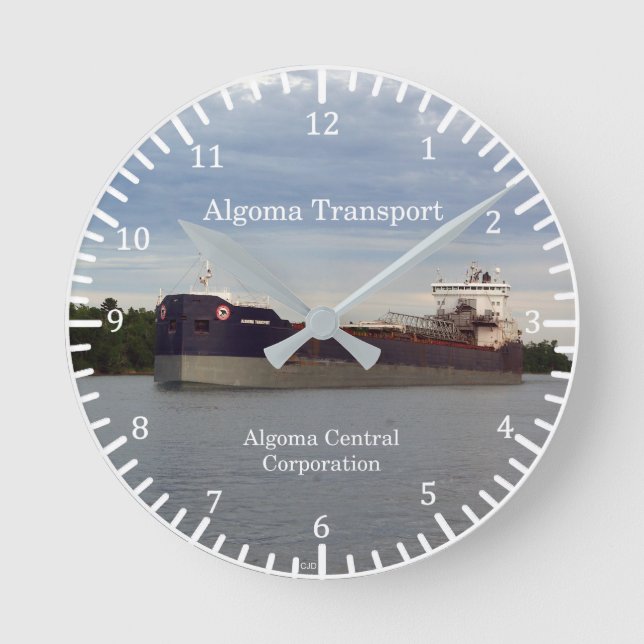 Algoma Transport clock (Front)