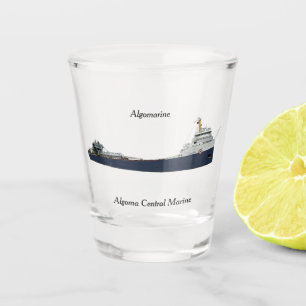 Algomarine shot glass