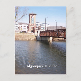 Algonquin Illinois Postcard