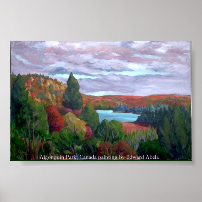 ALGONQUIN PARK PANORAMA POSTER (Front)