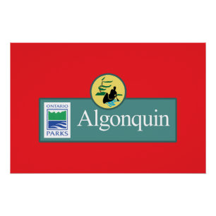 Algonquin Park Poster