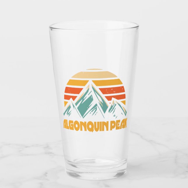 Algonquin Peak Retro Turquoise Glass (Front)