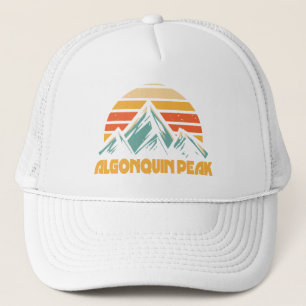 Algonquin Peak Retro Turquoise Trucker Hat