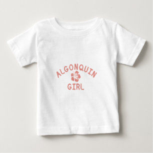 Algonquin Pink Girl Baby T-Shirt