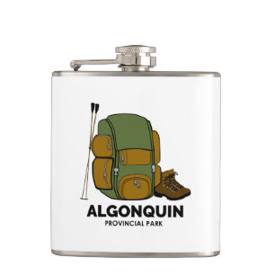 Algonquin Provincial Park Backpack Hip Flask