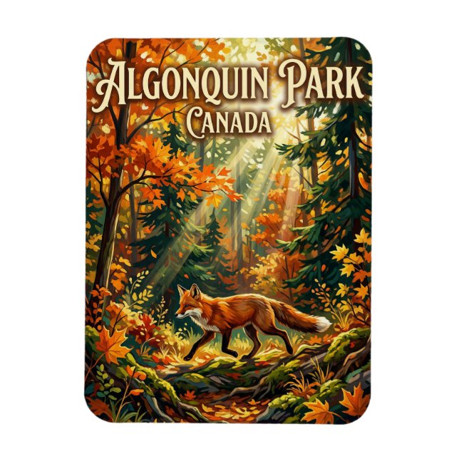 Algonquin Provincial Park Canada Magnet (Vertical)