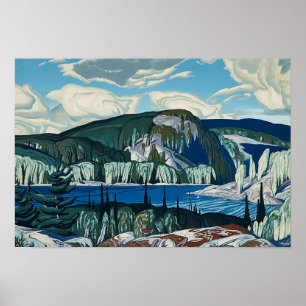 Algonquin Provincial Park Painting by AJ Casson  Poster