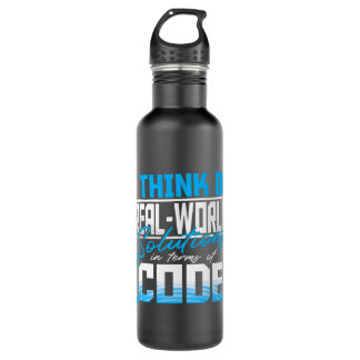 Algorithm Data Analysts Computer Engineer Software 710 Ml Water Bottle