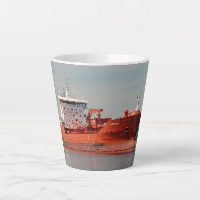 Algoterra latte mug (Front)