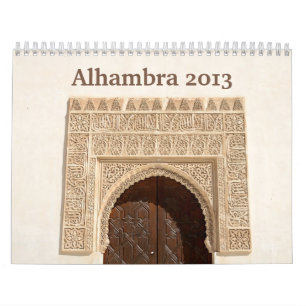Alhambra 2013 Wall Calendar