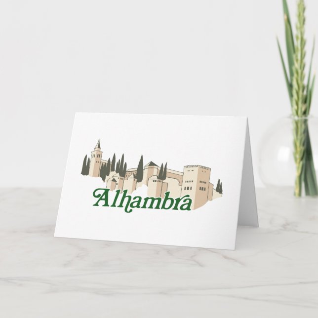 Alhambra Card (Front)