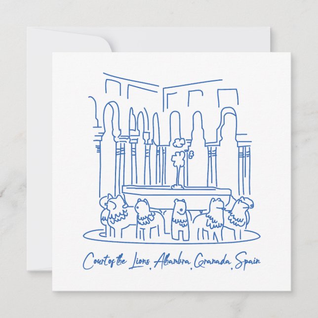 Alhambra Court of the Lions 1 (Front)