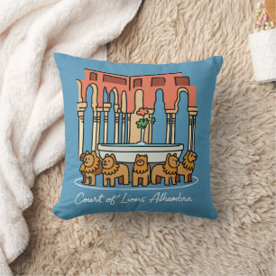 Alhambra Court of the Lions 3 Cushion